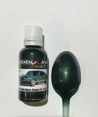 HP-4610  краска  лаковая HobbyLink 30мл.  Ford Dark Moss Green 2000002212546