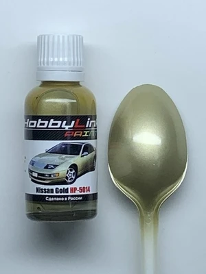 HP-5014  краска  лаковая HobbyLink 30мл.  Nissan Gold 2000002212843