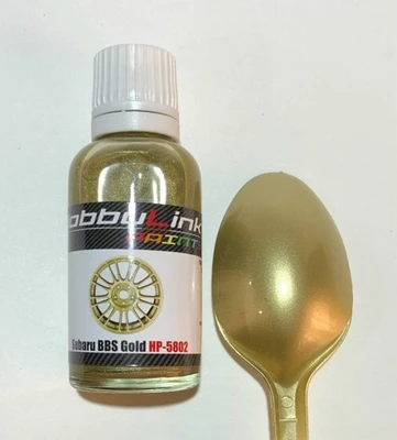 HP-5802  краска  лаковая HobbyLink 30мл.  Subaru BBS Gold 2000002212973