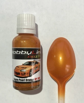 HP-7801  краска  лаковая HobbyLink 30мл.  Supra Pearl Orange F&F 2000002213253