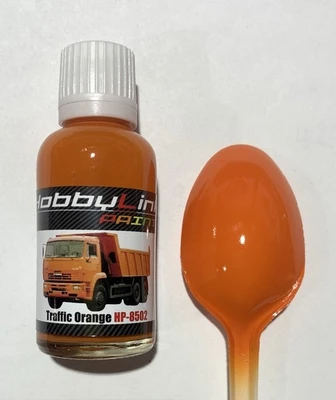 HP-8502  краска  лаковая HobbyLink 30мл.  RAL-2009 Traffic Orange 2000002213284
