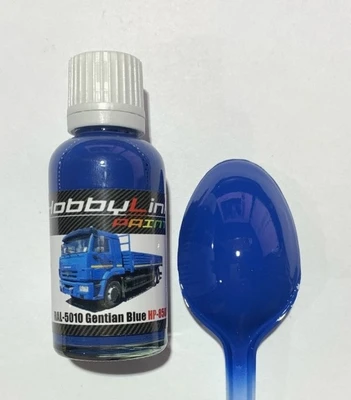 HP-8503  краска  лаковая HobbyLink 30мл.  RAL-5010 Gentian Blue 2000002213291