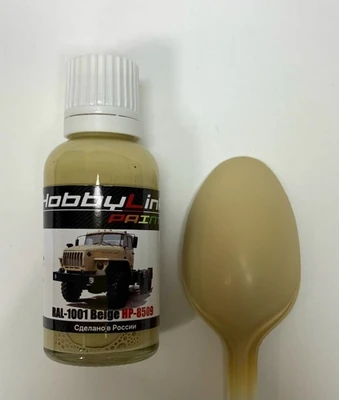 HP-8509  краска  лаковая HobbyLink 30мл.  RAL-1001 Beige 2000002213352