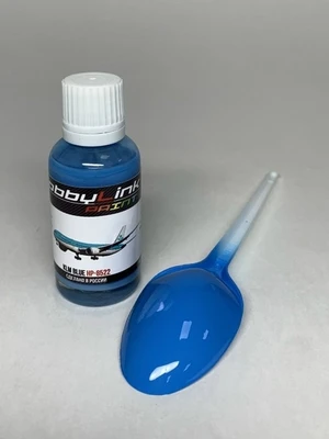 HP-8522  краска  лаковая HobbyLink 30мл.  KLM Blue 2000002213475