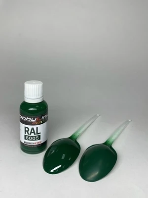 HP-8532  краска  лаковая HobbyLink 30мл.  RAL-6005 Moss Green 2000002213574