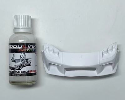 HP-9001  краска  лаковая HobbyLink 30мл.  Сверхукрывистый Белый 2000002213840