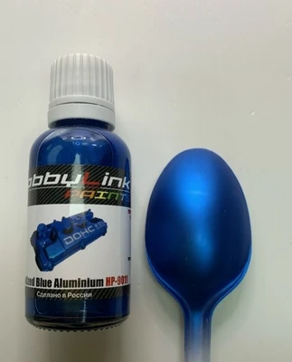 HP-9011  краска  лаковая HobbyLink 30мл.  Anodized Blue Aluminium 2000002213949