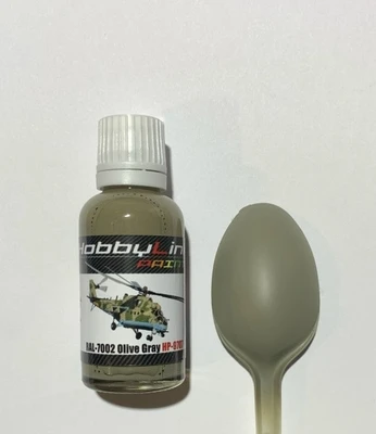 HP-9707  краска  лаковая HobbyLink 30мл.  RAL-7002 Olive Grey 2000002214335