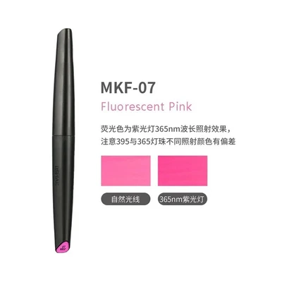 MKF-07  краска  Маркер флуоресцентный розовый 6970845566808