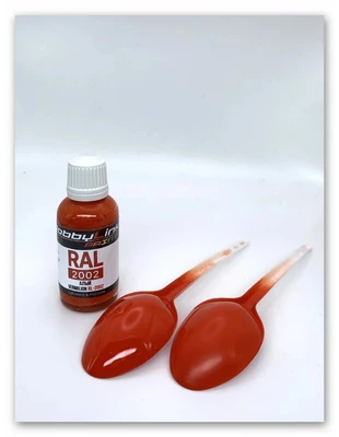 RL-2002  краска  лаковая HobbyLink 30мл.  RAL-2002 Алый 2000002219033