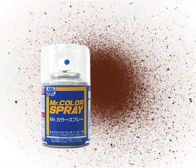 S 41  краска в баллончиках т.м. MR.HOBBY 100мл  RED BROWN 2000002089926