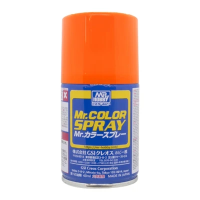 S 59  краска в баллончиках т.м. MR.HOBBY 100мл  ORANGE 4973028734478