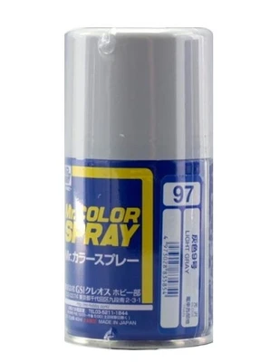 S 97  краска в баллончиках т.м. MR.HOBBY 100мл  LIGHT GRAY 2000002090243