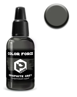арт.0238  краска  Pacific88 AERO Графитовый серый (Graphite grey) 18мл. арт.0238 4670404185939