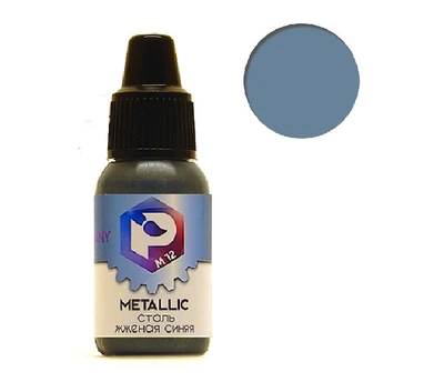 М12  краска  Pacific88 ACRYLIC Сталь жженая синяя (Steel burnt blue), арт. М12 2000002198840
