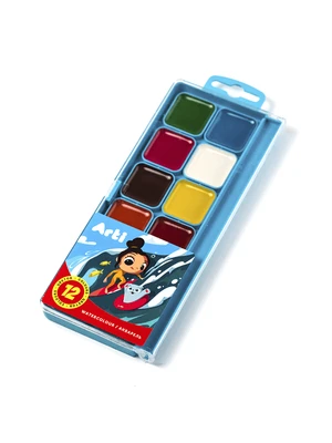 «Акварель «Travel kids», 12 цветов» К000363