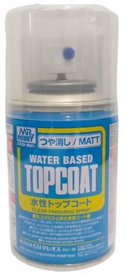 B-503  краска художественная т.м.MR.HOBBY Topcoat Flat Spray  88мл 4973028507829