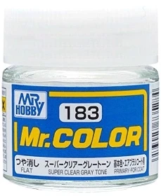 C183  краска 10мл  SUPER CLEAR GRAY TONE 2000002089421