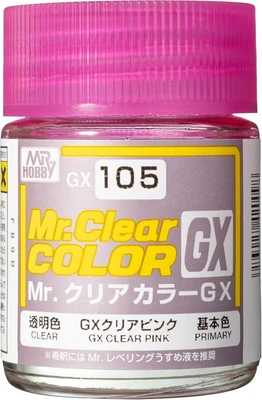 GX105  краска 18мл  Clear Pink 4973028420098