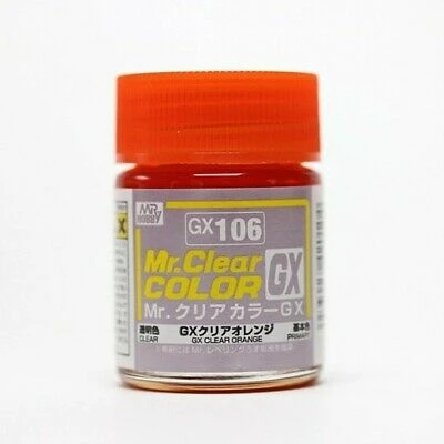 GX106  краска 18мл  Clear Orange 4973028420104
