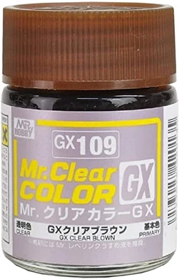 GX109  краска 18мл  Clear Brown 4973028420135
