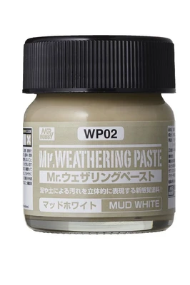 WP02  краска 40мл MR.WEATHERING COLOR WP02 MUD WHITE 2000002087786