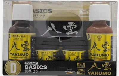 WY04  краска Набор Yakumo Color Set D - Basics 4973028737318