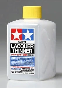 87077  разбавители  Lacquer Thinner 250 мл (для грунтовок, шпатлевок, красок LP серии) 4950344870776