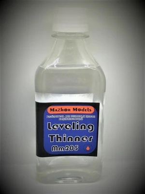 MM205  разбавители  Leveling Thinner (Разбавитель для эмалевых красок выравнивающий) 250 мл. 2000000220178