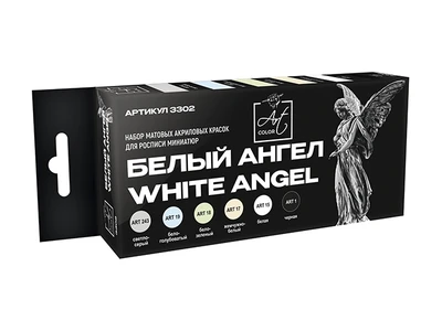 3302  краска  Pacific88 Набор красок Art color White angel, 6шт., арт.3302 2000002199144