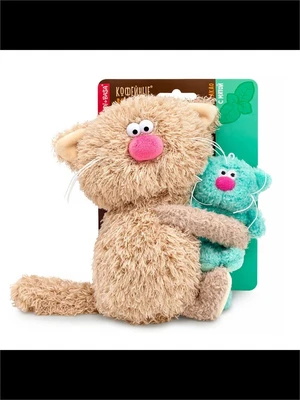 Игрушка мягкая Кофейные коты Сиропчики Котик Какао с Мятой 1 567156741