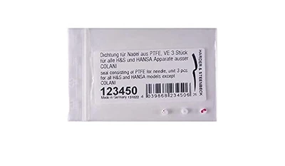 HS-123450  аэрография  Уплотнительная прокладка иглы PTFE Needle Packing Seal 3pc 4039868234506