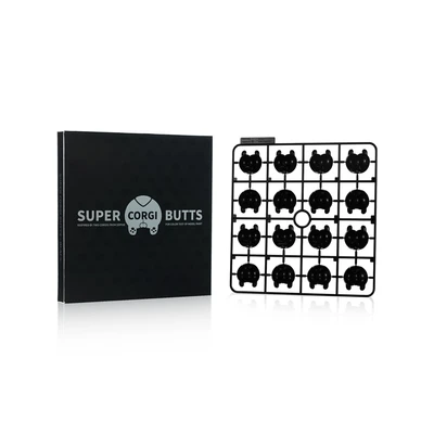 PLD-01BK  инструменты для работы с краской  Тестер для краски Корги, цвет чёрный 6970845566143