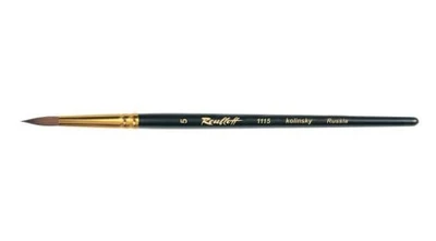 1115-2 / ЖК1-02,05Ж  кисти  Кисть Roubloff серии 1115 № 2 колонок круглая 4607069788878
