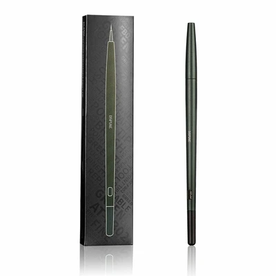 AT-FB02  кисти  Алюминиевая кисточка со сменным наконечником, зеленая 6970845565627
