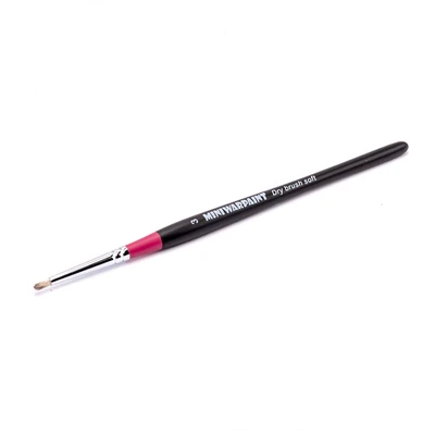 T-039  кисти  Кисть MiniWarPaint серии Drybrush Soft №3 4690559017930