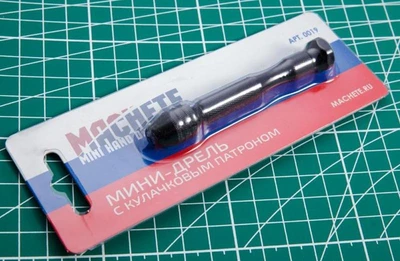 0019  ручной инструмент  Мини-дрель с кулачковым патроном 4694401001658
