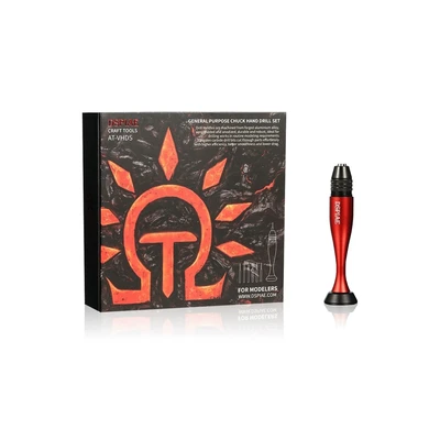 AT-VHDS  ручной инструмент  Дрель + свёрла 0,3-1,2 мм General Purpose Chuck Hand Drill Craft Tools 6970845568161
