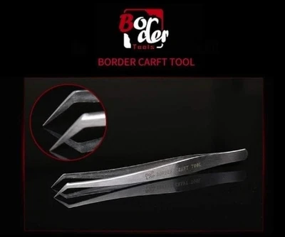 BD0070-1  ручной инструмент  Пинцет угловой Curved Tip Model Tweezers 2000000192352