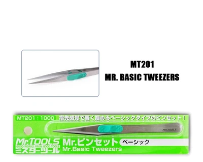 MT-201  ручной инструмент  Пинцет Mr.Basic Tweezers 4973028034806