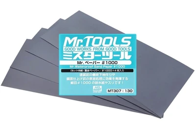 MT-307  ручной инструмент  Наждачная бумага Mr.Waterproof Sand Paper: #1000 4973028034905