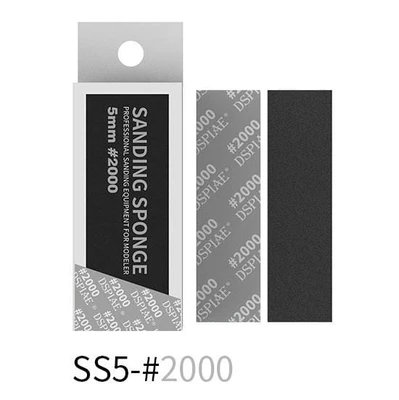 SS5-2000  ручной инструмент  Наждачная бумага 5 мм #2000 (5 шт.) 6970845563128
