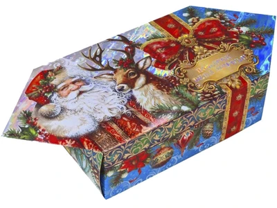 Новогодний подарок Конфетка Зимняя (картон премиум) 400г 390у
