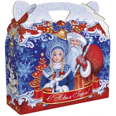 Новогодний подарок Снежная магия (плотный картон) 1500г 157у