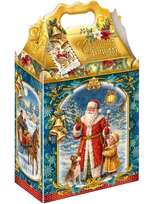 Новогодний подарок Старая сказка (плотный картон) 2300г 241у