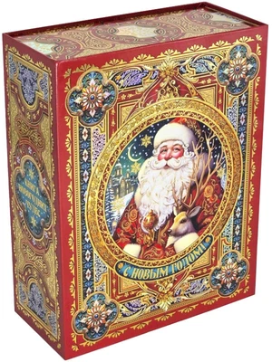Новогодний подарок Суперкнига большая (картон премиум) 2000г 349у