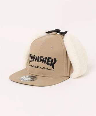 Бейсболка из саржи с логотипом MAG / Детская бейсболка Thrasher с подкладкой Boa - Пилотская кепка 47280658