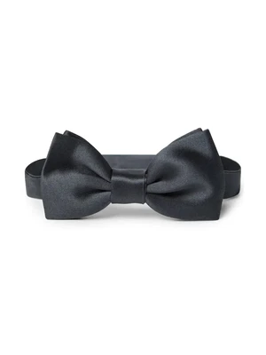 Однотонный галстук-бабочка Brunello Cucinelli Kids, черный 47678597
