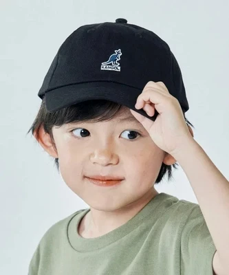 【KANGOL】Детская бейсболка с эффектом потертости 47396502