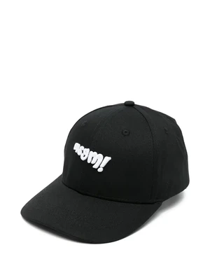 Бейсболка с вышивкой Msgm Kids, черный 47682926
